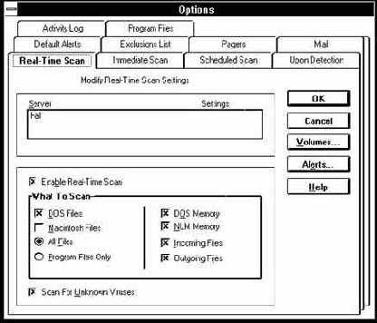 Сетевые антивирусные программы для Novell NetWare